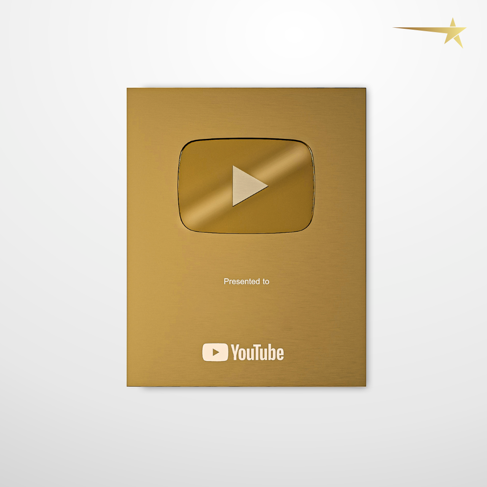 Troph e YouTube Personnalisable Awardly Troph e YouTube Personnalisable Awardly